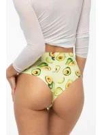 Nohavičky AVOCADO simple brasil maxi žlté - Julimex Nohavičky AVOCADO simple brasil maxi žlté - Julimex