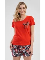 Dámske pyžamo šortky Motýle