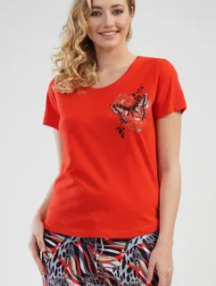 Dámske pyžamo šortky Motýle