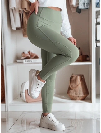 Dámske športové legíny FITTATO zelené FashionStreet UY2603 Dámske športové legíny FITTATO zelené FashionStreet UY2603
