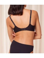 Dámska moderná čipkovaná+bavlnená podprsenka WP EX - BLACK - black 0004 - TRIUMPH