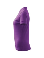 Dámske tričko Pique Polo fialové