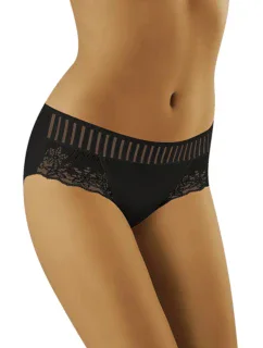 Dámske nohavičky eco-LU black - WOLBAR