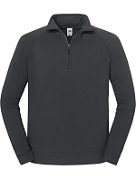 Fruit of the Loom Iconic Premium Zip Neck Sweat – ťažká mikina s 1/4 zipsom 16.2288 light graphite Fruit of the Loom Iconic Premium Zip Neck Sweat – ťažká mikina s 1/4 zipsom 16.2288 light graphite