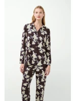 Vamp - Kvetinové pyžamo s gombíkmi 21023 - Vamp