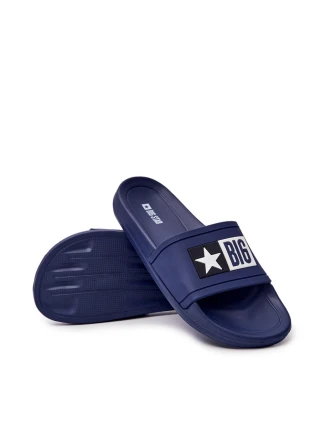 Męskie Klapki Big Star DD174701 Granatowe