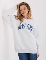 WT BL mikina A1062.29 svetlo šedá