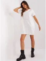 Dámske šaty RV SK 8723.89P Ecru - FPrice