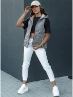 Dámska prešívaná vesta ICONVEST camel FashionStreet TY4433