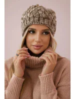 Čiapka K156 svetlo hnedá