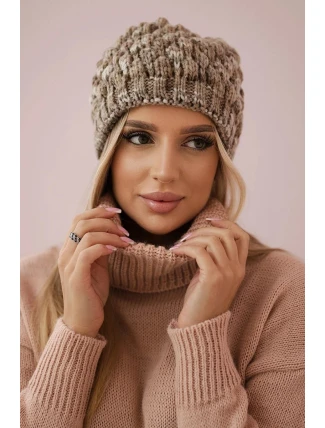 Čiapka K156 svetlo hnedá