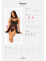 Očarujúca košieľka Elizenes babydoll - Obsessive
