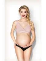 Mäkká dámska podprsenka Mama Basic Lilly farba K