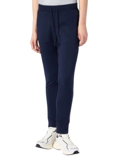 Dámske nohavice Champion Slim Pants navy blue 118041 BS501 dámske