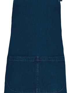 Kariban K 885 Zástera s náprsenkou 20.K885 denim