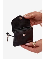 Dámská kožená peněženka Calienne Černá