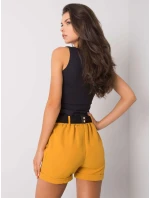 DHJ SN 13186 šortky.03P tmavo žltá