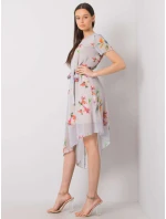 Šaty LK SK 507634.75P svetlo šedé