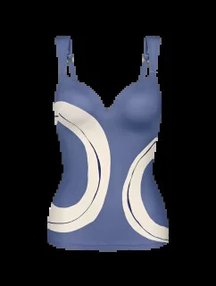 Dámske tielko Summer Allure WP Tankini Blue - Triumph