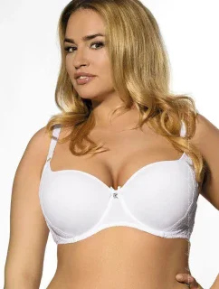 Dámska podprsenka 345 Ivone white - KINGA