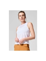CASALL Soft Texture Tank biele tréningové tričko