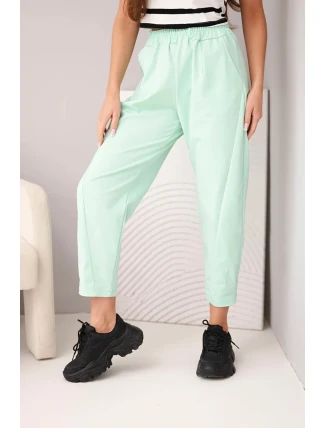 Nohavice s vreckami Summer Punto mint