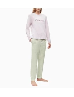 Dámske pyžamové nohavice QS5934E-FPV zelená - Calvin Klein Dámske pyžamové nohavice QS5934E-FPV zelená - Calvin Klein