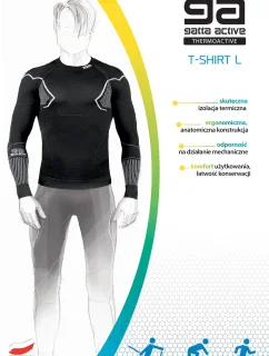 Pánsky nátelník Gatta 43014 Mount Basic Thermoactive L-3XL