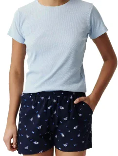 Dámske pyžamo 490/01 svetlomodré - Atlantic