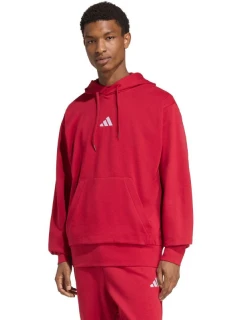 Pánska mikina adidas Essentials Feelcozy Hoodie red KC0907 pánska