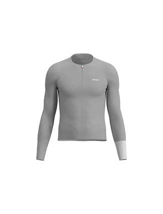 Cyklistické tričko POC M's Cadence L/S Jersey, sivé
