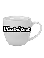 Personalizovaný keramický hrnček s objemom 400 ml s vlastným textom a obrysom Personalizovaný keramický hrnček s objemom 400 ml s vlastným textom a obrysom