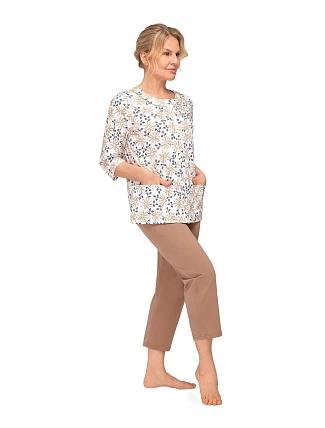 Dámske pyžamo Martel Maria Ii 201 3/4 3XL-4XL Dámske pyžamo Martel Maria Ii 201 3/4 3XL-4XL