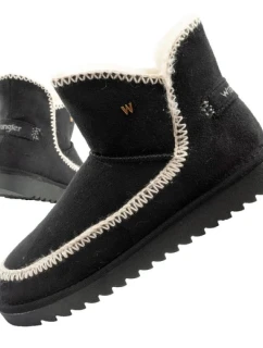 Wrangler Elsa zimné členkové topánky zateplené pohodlné módne čierne