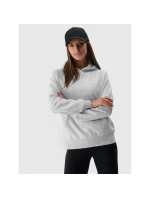 Dámska mikina bez prúžkov s kapucňou 4F 4FWMM00TSWSF1764-27M