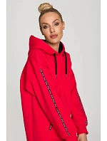 Dámska mikina M696 červená - Made Of Emotion