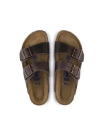 Dámske žabky Birkenstock Arizona Soft Footbed Oiled Leather Habana (0452763)