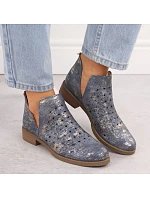 Dámska obuv W SA62-102 SAN12D blue - M.Daszynski