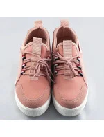 Ružové dámske nazúvacie tenisky (C1039)
