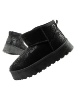 Lee Cooper snehové topánky ženy zimné módne kožušiny zateplené topánky čierne ženy