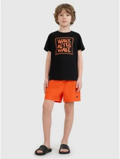 Chlapčenské plážové šortky boardshorts 4F 4FJWSS25UBDSM159-62S