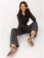 Blúzka WT BZ A1173.51 tmavohnedá