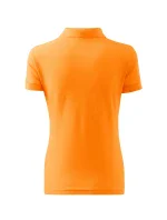 Bavlnené polo tričko Heavy tangerine orange