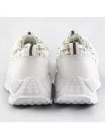 Biele dámske športové topánky (7003)