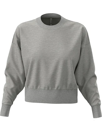 Next Level Apparel N 9087 Ťažká dámska mikina v oversize štýle 08.9087 heather grey Next Level Apparel N 9087 Ťažká dámska mikina v oversize štýle 08.9087 heather grey