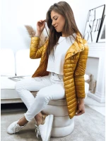 Dámska obojstranná prešívaná bunda KATIE yellow FashionStreet TY3546 Dámska obojstranná prešívaná bunda KATIE yellow FashionStreet TY3546