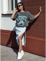 Modrá džínsová sukňa PROMA FashionStreet CY0466