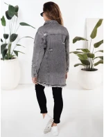 Dámska džínsová bunda XENIA šedá FashionStreet TY5131
