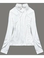 Elegantná blúzka v ecru farbe s golierom (8522/3) Elegantná blúzka v ecru farbe s golierom (8522/3)