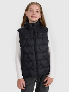 Dievčatá bez rukávov syntetické bez rukávov 4F 4FJRAW25TVJAF323-20S